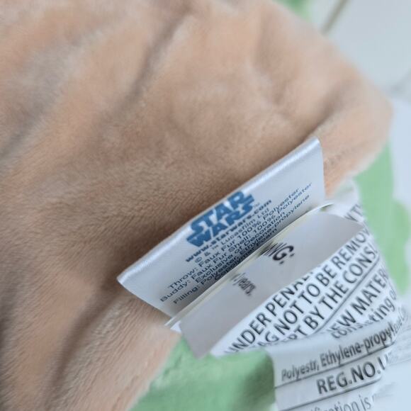 Star Wars The Child Baby Yoda Grogu Plush Kohls The Big One 15" Stuffed Doll - Picture 3 of 3